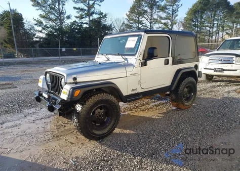 2003 Jeep Wrangler Sport z USA, uszkodzony, nr VIN 1J4FA49S73P362514